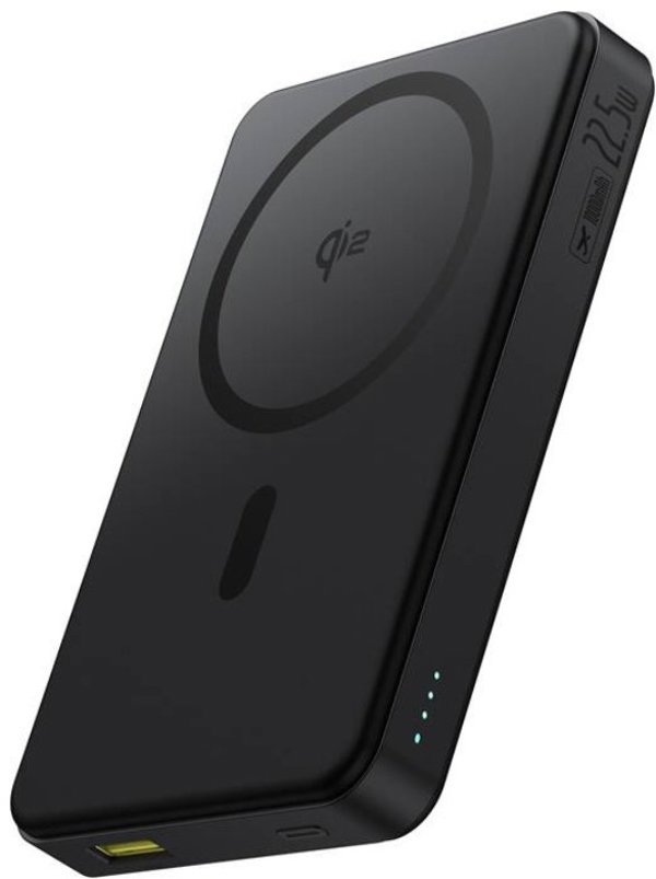 Baseus Airpow 2 10000 mAh Ασύρματη φόρτιση Μαύρο