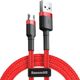 Baseus cable Cafule USB - micro USB 1,0m 2,4A red 6953156280328