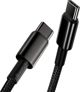 Baseus Tungsten Gold Cable Type-C to Type-C 100W 1m (black)