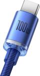 Καλώδιο USB Baseus USB-A - USB-C 2 m Μπλε (baseus_20220224125238)