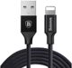 Καλώδιο USB Baseus USB-A - Lightning 1.2 m Μαύρο (25263-uniw)