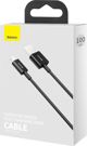 Baseus Superior Series Cable USB to iP 2.4A 1m (black)