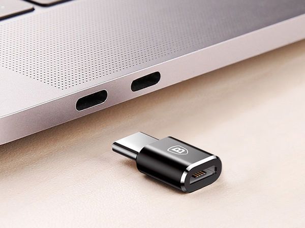 Baseus Μετατροπέας USB-C male σε micro USB female (CAMOTG-01) (BASCAMOTG-01)