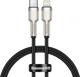 Καλώδιο USB Baseus USB-C - Lightning 0.25 m Μαύρο (CATLJK-01)