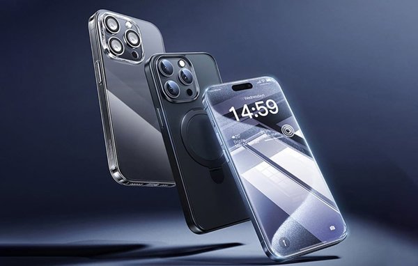 Baseus Προστατευτικό γυαλί απορρήτου Baseus Superior για iPhone 15 Plus