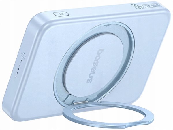 Baseus PicoGo Qi2 5000mAh 20W μπλε