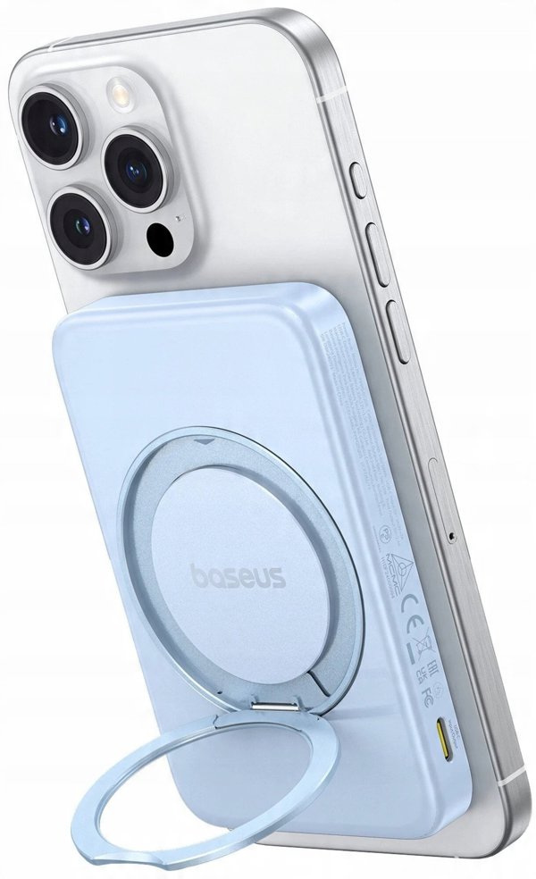 Baseus PicoGo Qi2 5000mAh 20W μπλε