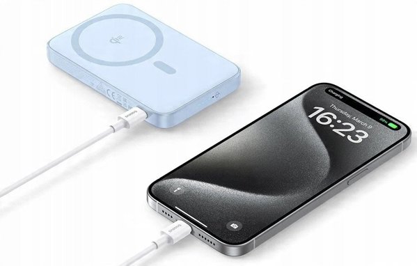 Baseus PicoGo Qi2 5000mAh 20W μπλε