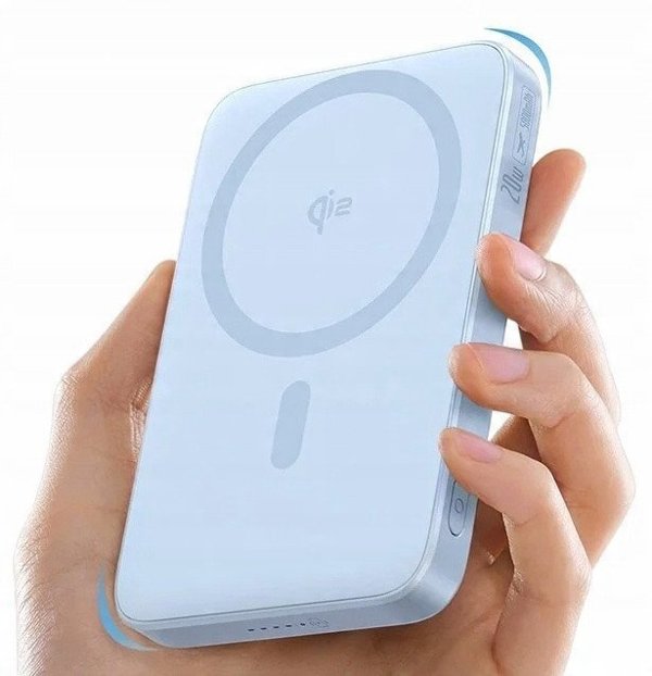Baseus PicoGo Qi2 5000mAh 20W μπλε