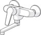 Μπαταρία νιπτήρα Oras Washbasin faucet Oras Saga 3915Y