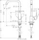 Βρύση κουζίνας Hansgrohe Hansgrohe Focus M41 31821000