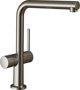Μπαταρία κουζίνας Hansgrohe Μίκτης νεροχύτη Hansgrohe Talis M54, 72827800, ανοξείδωτο ατσάλι