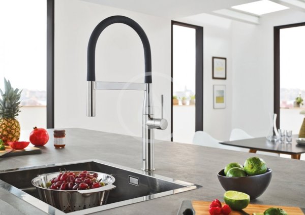 Μπαταρία κουζίνας Grohe Μπαταρία κουζίνας Essence Μονοχειριστήριο 1/2