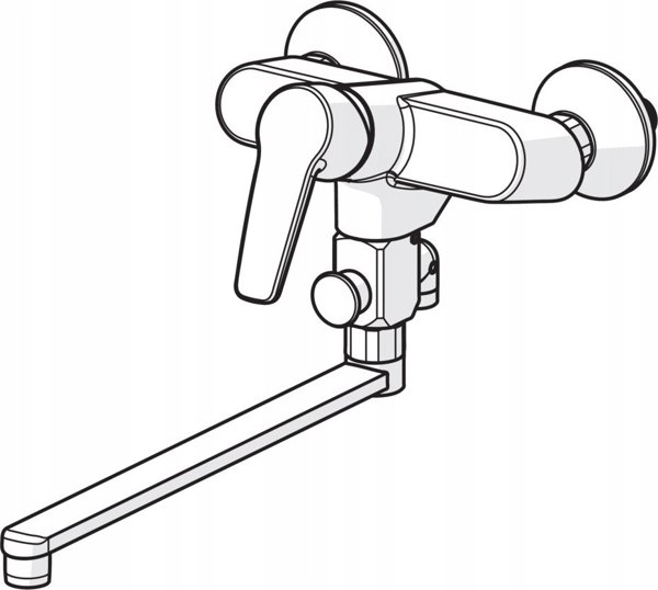 Μπαταρία μπανιέρας Oras BATH AND SHOWER FAUCET 3942Y SAGA