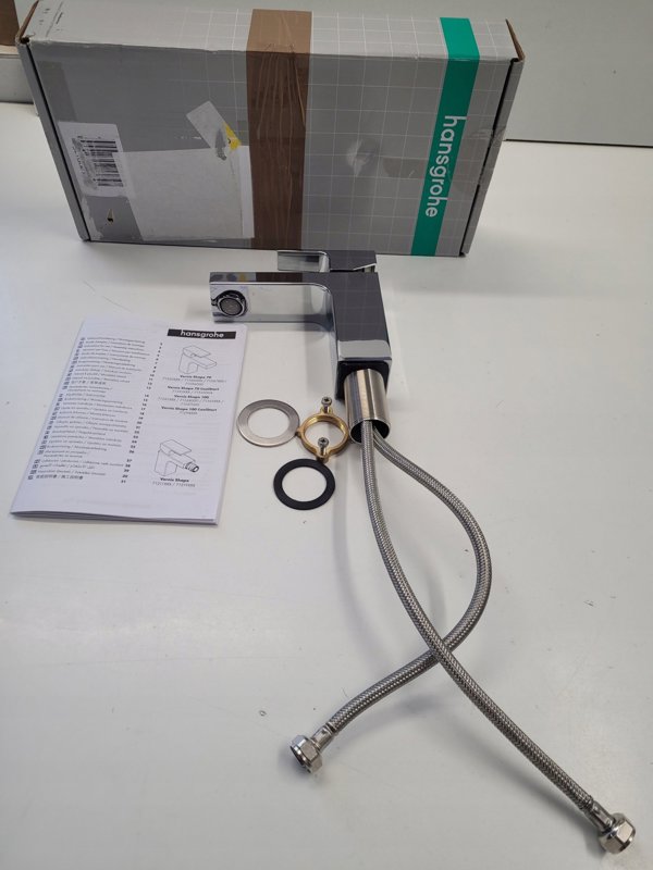 Μπαταρία νιπτήρα Hansgrohe Washbasin mixer Hansgrohe Vernis Shape, 71569000, chrome