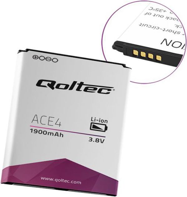 Μπαταρία QOLTEC για Samsung Galaxy Ace 4, 1900mAh (52073.ACE4)
