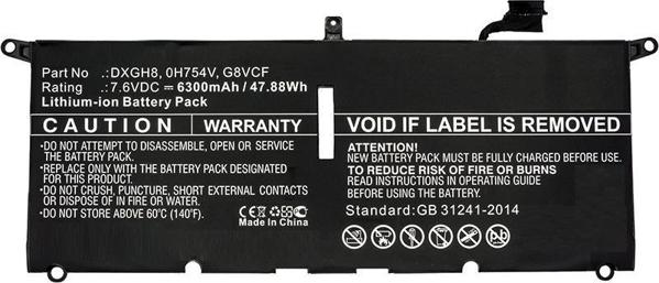 CoreParts Μπαταρία Laptop για Dell XPS 13 9370, MBXDE-BA0082, Συμβατή Αντικατάσταση