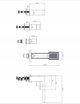 Μπαταρία ντους Sourcing Bathroom faucet με χειροκίνητο ντους Omnires Baretti BA7832BL