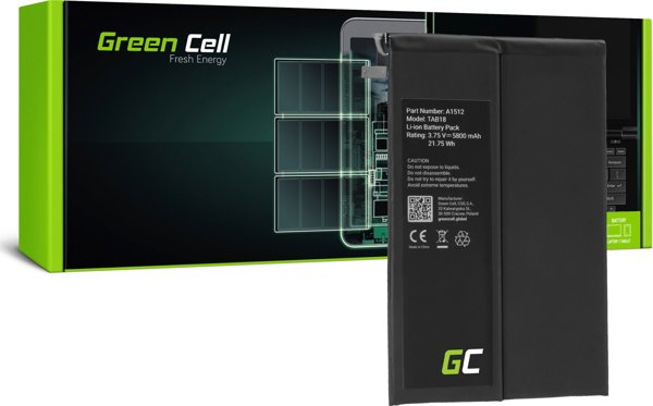 Μπαταρία Green Cell Μπαταρία Green Cell A1512 για Apple iPad Mini 2 A1489 A1490 A1600 A1491 A1599 2ης γενιάς iPad Mini 3 A1600 A1601