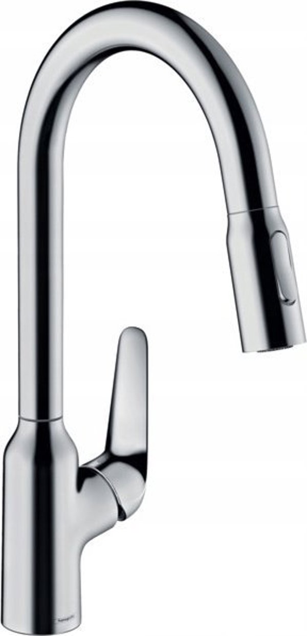 Μπαταρία κουζίνας Hansgrohe Kitchen faucet with pull-out hose Hansgrohe Focus M42, 71820000