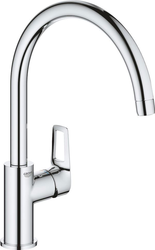 Μπαταρία κουζίνας Grohe BauLoop επιτραπέζια χρώμιο (31368001)
