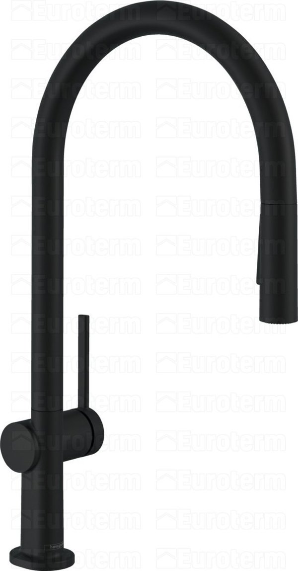 Hansgrohe Talis M54 Βρύση Κουζίνας Ματ Μαύρη (72801670)