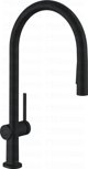 Hansgrohe Talis M54 Βρύση Κουζίνας Ματ Μαύρη (72801670)