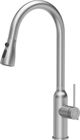 Μπαταρία Κουζίνας Quadron Jessica Q Line PullOut, Ανοξείδωτο Ατσάλι, Με Αποσπώμενο Στόμιο, SteelQ