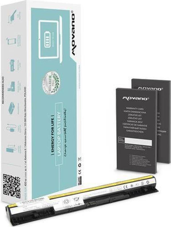 Μπαταρία Laptop Movano για Lenovo IdeaPad G500s, G510s, Z710, 2200mAh, 14.4V/14.8V, 4 Κελιών