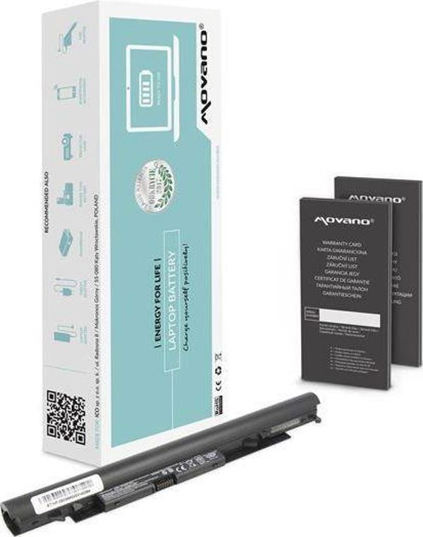 Μπαταρία Laptop Movano για HP 250 G6, Li-Ion, 2200mAh, 14.4V (BT/HP-250G6)