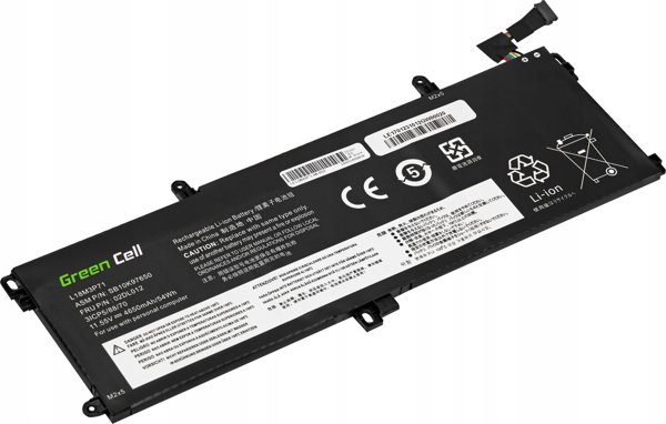 Bateria Green Cell Bateria Green Cell L18L3P71 L18M3P71 do Lenovo ThinkPad T590 T15 P15s P53s