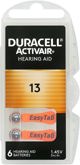Μπαταρία ακουστικού Duracell DA13 Activair μπλε/6 τεμ