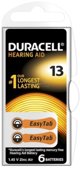 Μπαταρία ακουστικού Duracell DA13 Activair μπλε/6 τεμ