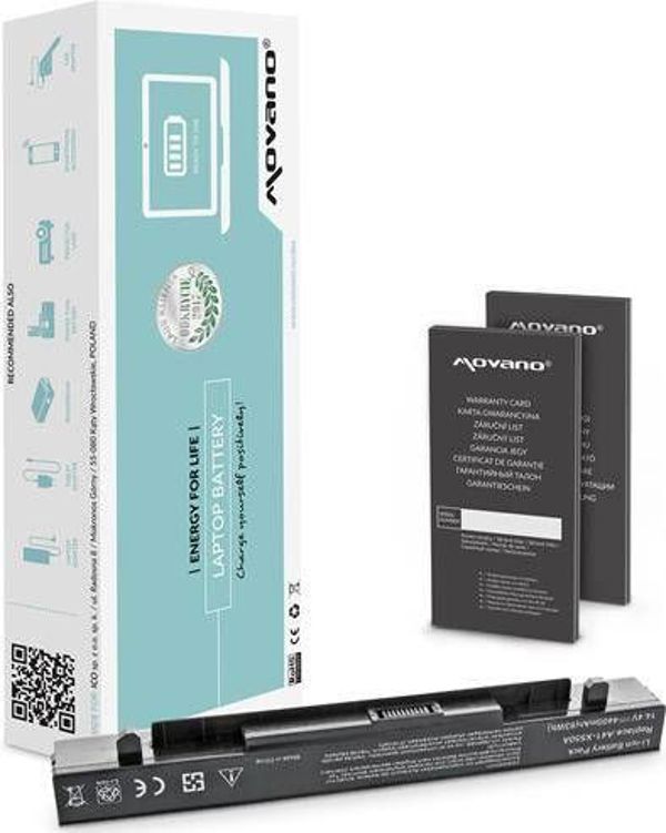 Μπαταρία Laptop Movano για Asus X550, A450, F450, K550, 4400 mAh