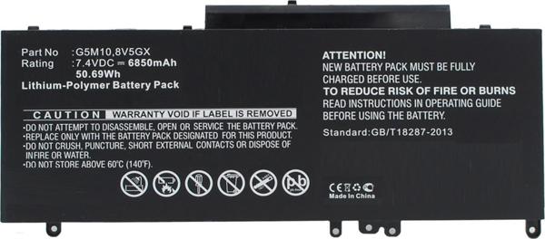 CoreParts Μπαταρία Laptop για Dell Latitude 14 Series - MBXDE-BA0173