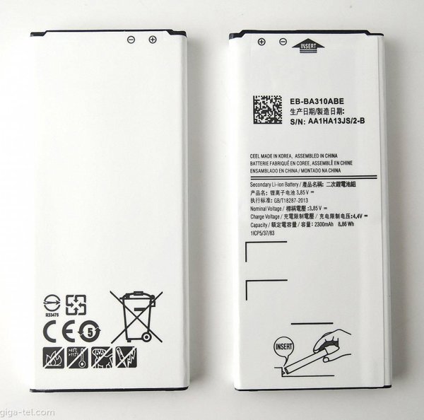 CoreParts Μπαταρία για Samsung Galaxy A3 (2016) - Συμβατή με EB-BA310ABE, GH43-04562A