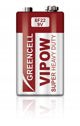 Μπαταρία Ψευδαργύρου-Άνθρακα VIPOW 6F22
