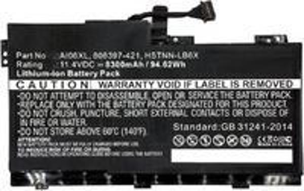 Μπαταρία Laptop CoreParts MBXHP-BA0074 για HP ZBook 17 G3, Συμβατή Αντικατάσταση