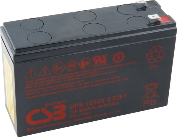 Bateria HP CSB baterie 12V 7Ah F1F2 HighRate (UPS 123606)