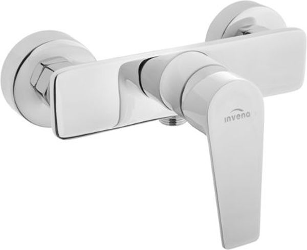 Μπαταρία ντους Invena Dokos λευκό (BN-19-002)