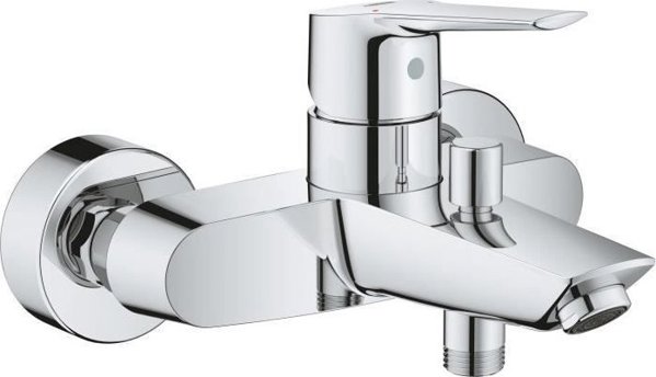 Μπαταρία μπανιέρας Grohe GROHE - Μονοκόμματη μπαταρία μπανιέρας-ντους - επιτοίχια