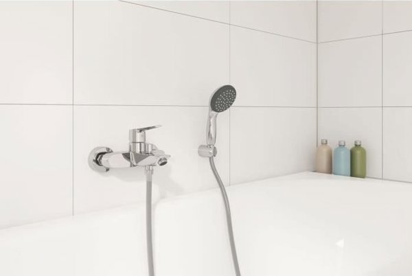Μπαταρία μπανιέρας Grohe GROHE - Μονοκόμματη μπαταρία μπανιέρας-ντους - επιτοίχια