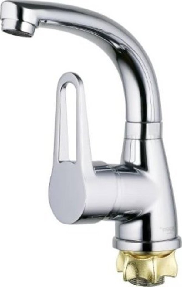 Μπαταρία νιπτήρα Mixer ZEGOR SOP1-A045, χρώμιο