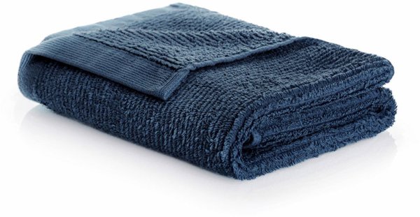 Bath towel SOREMA RIBBON DENIM, dark blue, 70 x 140 cm