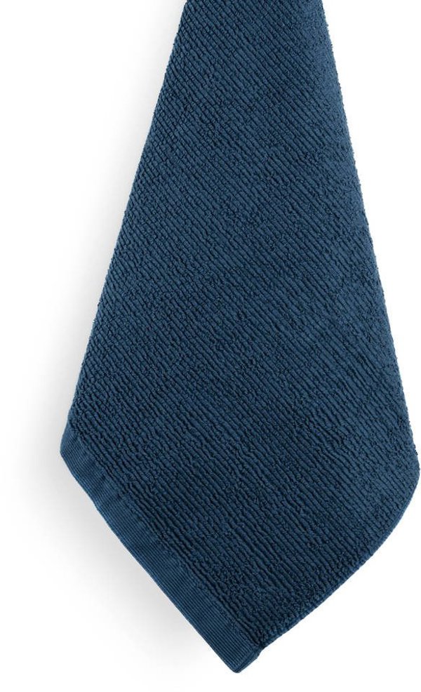 Bath towel SOREMA RIBBON DENIM, dark blue, 70 x 140 cm