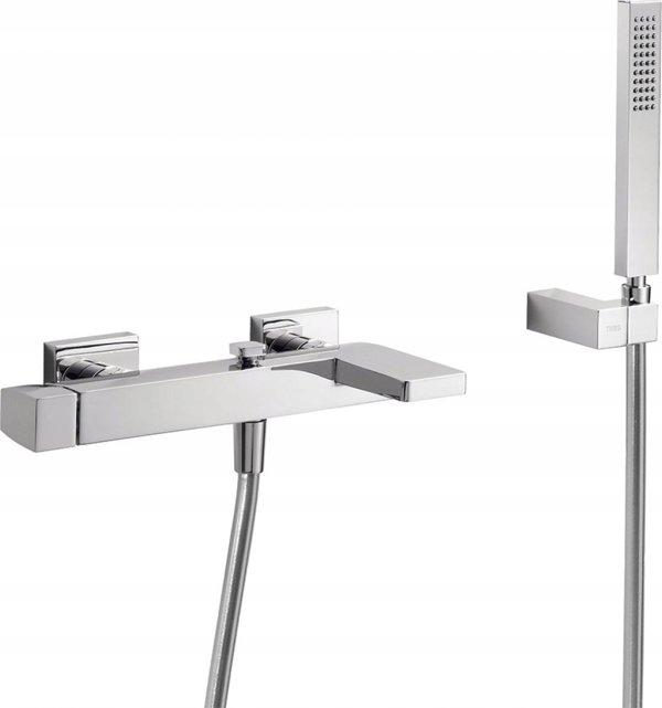 Μπαταρία ντους Tres Shower faucet with shower TRES PROJECT 211.170.01CR