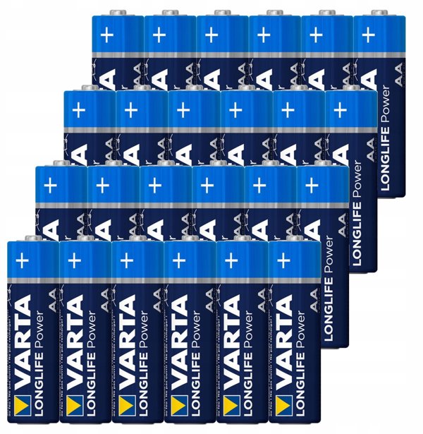 Varta Αλκαλικές Μπαταρίες AA (R6) Longlife Power, 24 Τεμάχια Premium Box