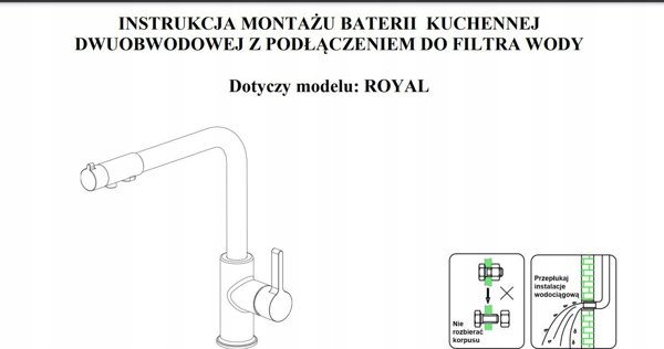 Μπαταρία κουζίνας Blue Water Mixer Blue Water Royal nerud.pl.