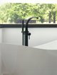 Μπαταρία νιπτήρα Besco Bathroom faucet from Floor Decco, μαύρο, Besco BW-DI-CZ