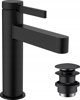 Μπαταρία νιπτήρα Hansgrohe Μίκτης για νιπτήρα HG Finoris 76023670 μαύρο ματ
